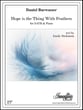 Hope Is the Thing with Feathers SATB choral sheet music cover